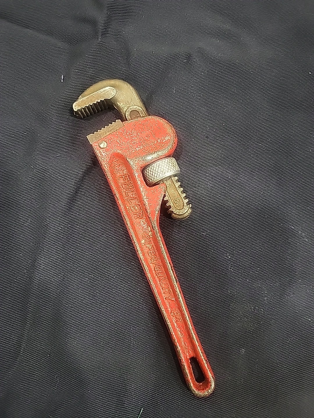 Vintage FULLER SUPER QUALITY 8" Adjustable Pipe Wrench JAPAN