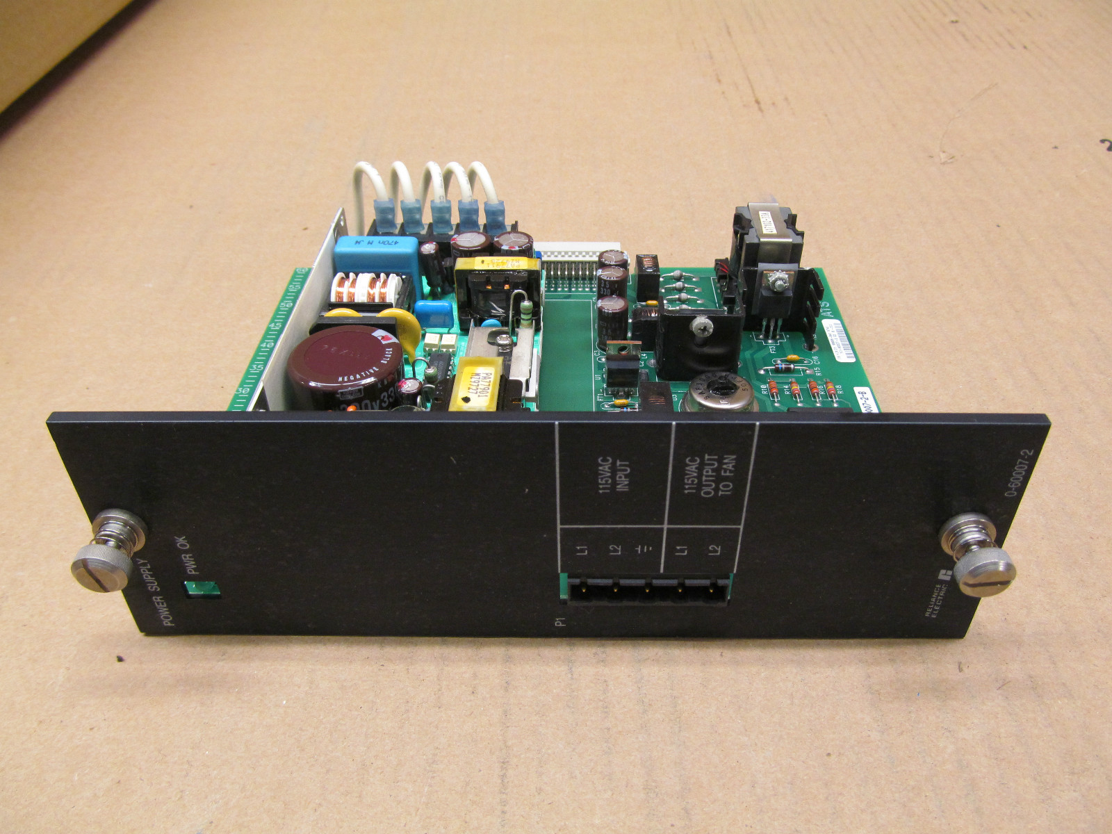 1 NEW RELIANCE ELECTRIC 0-60007-2 0600072 POWER SUPPLY