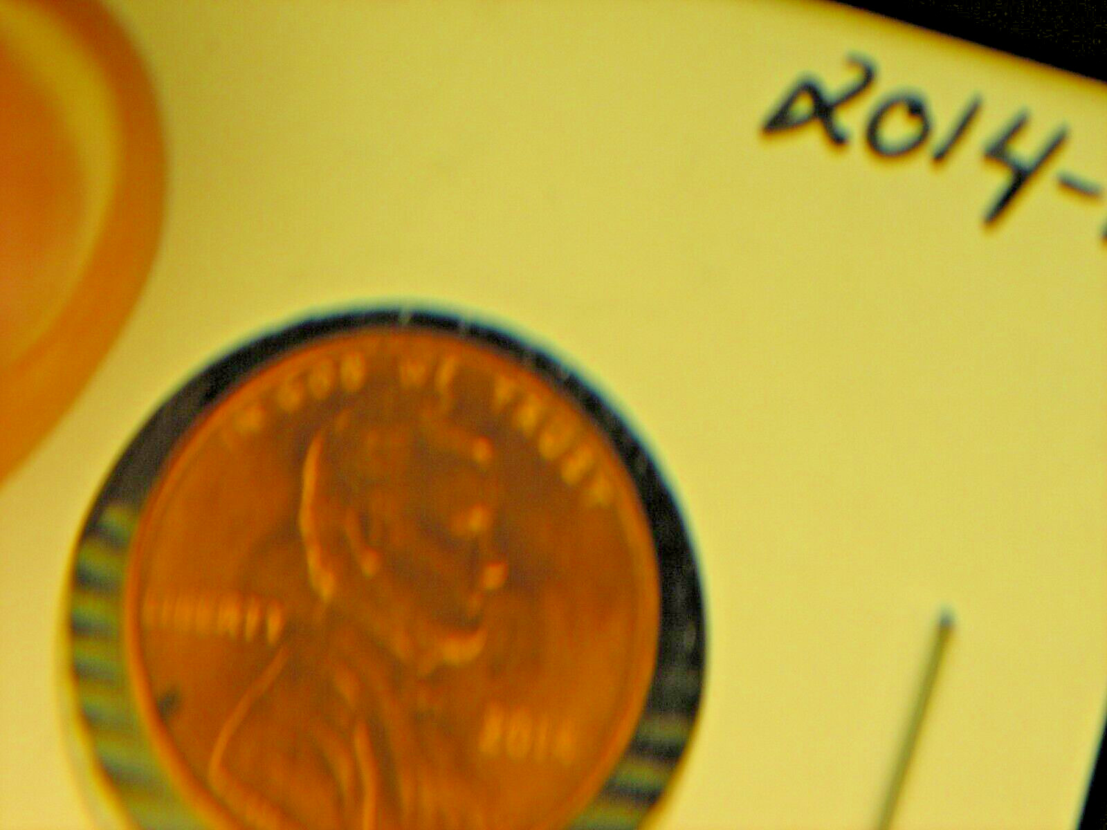 2014 p Lincoln Cent Die Crack Error