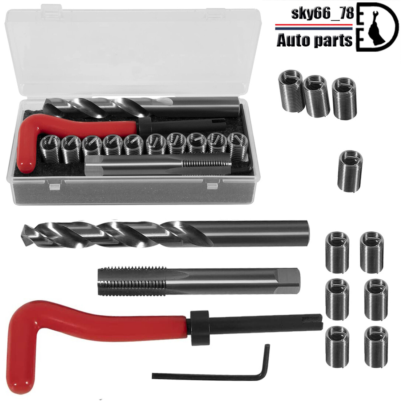 1420 Head Thread Bolt Repair Tool Kit M11.5mm x 1.5 for Honda B16 CR-V Accord