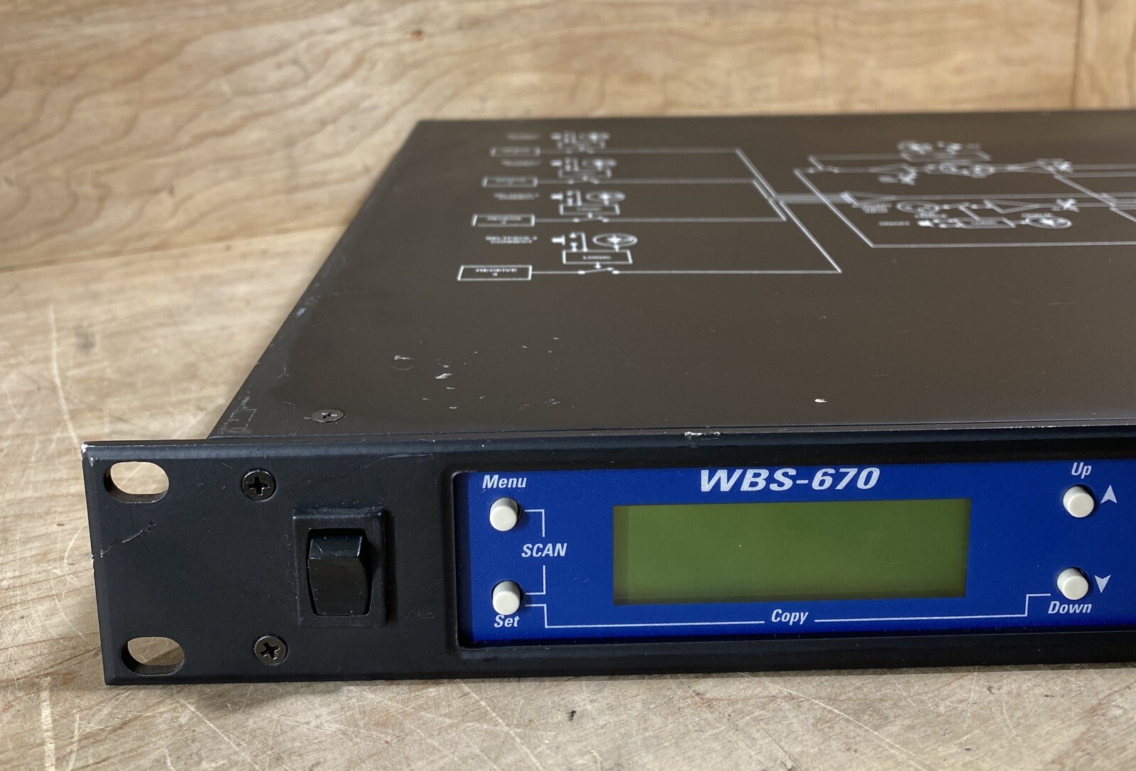 Clear-Com WBS-670 UHF Wireless Intercom Base station untested