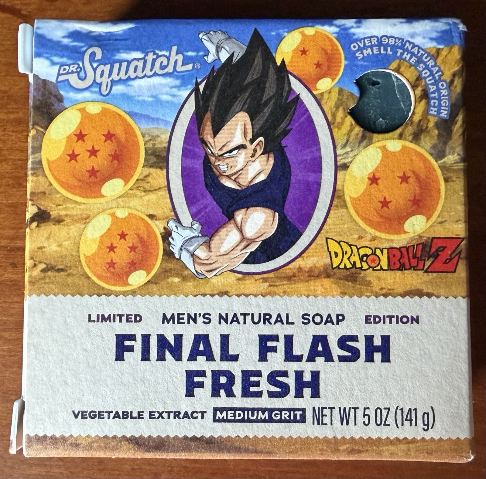 Dragon Ball Z - Final Flash Fresh & Super Saiyan Surge - 2 Pack Soap Dr Squatch