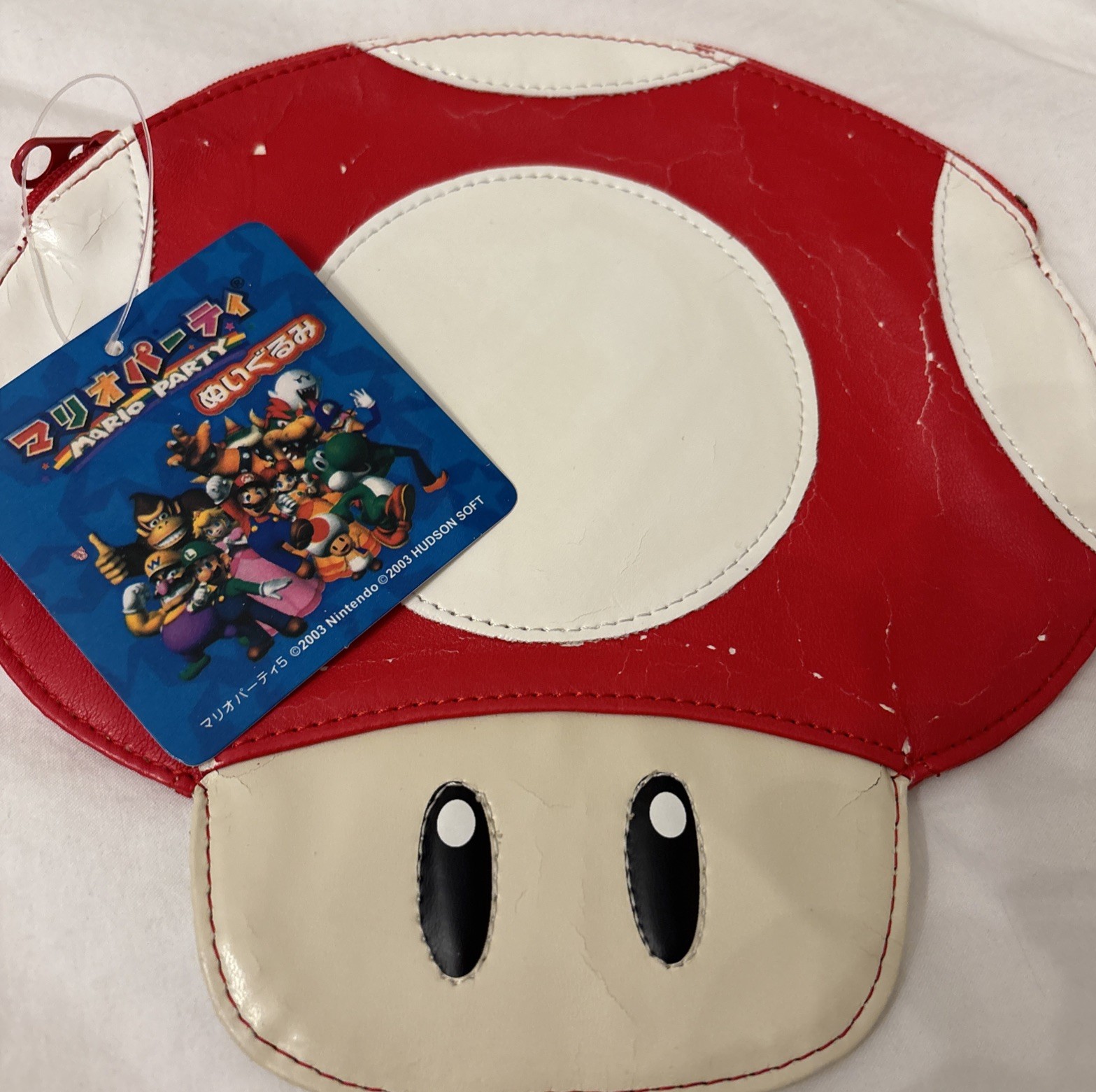 Nintendo Toad Mushroom Pouch Mini Storage Case See Description