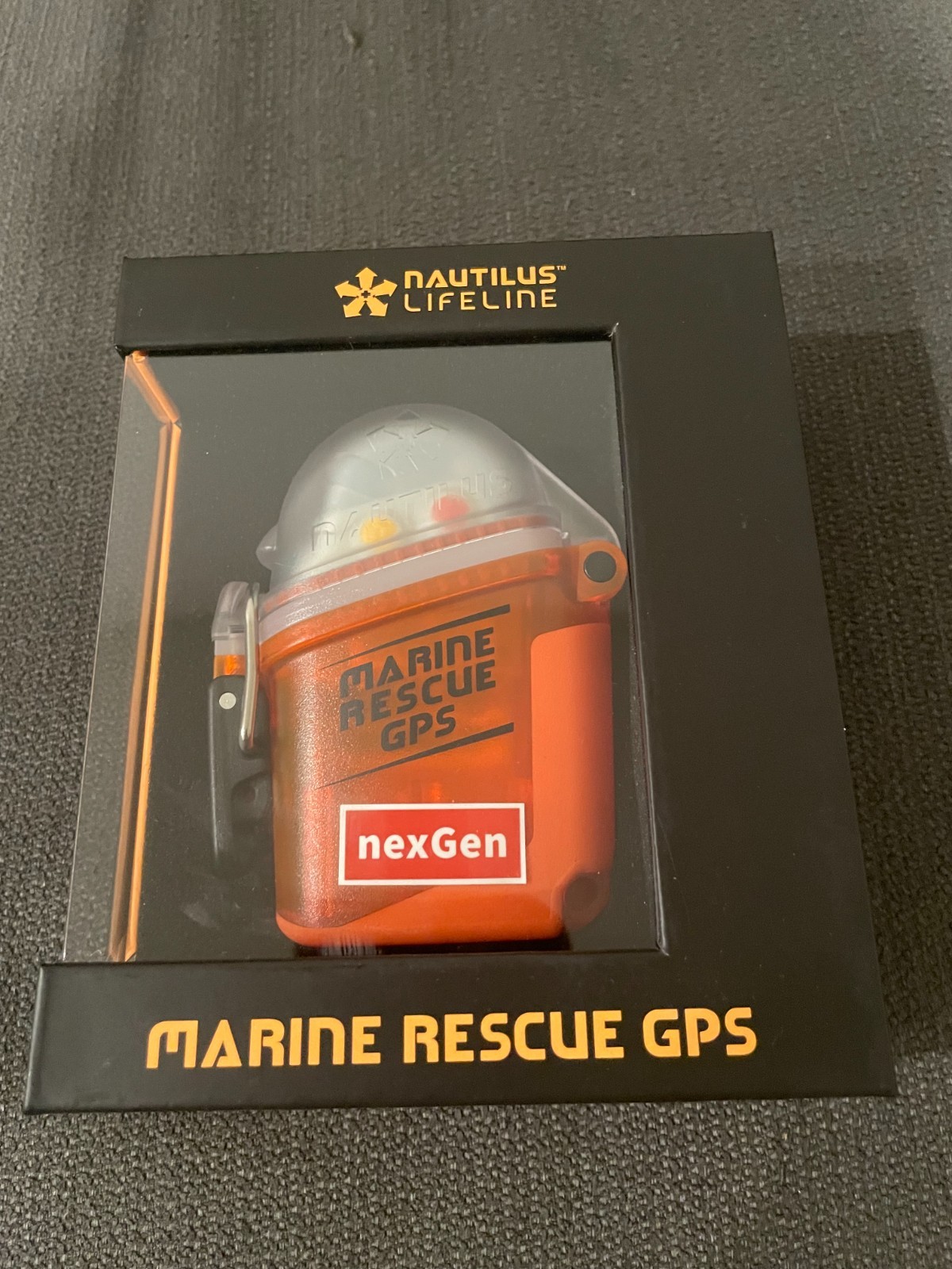 Nautilus LifeLine Marine Rescue GPS nexGen AIS Locator Beacon PLB new Never Open