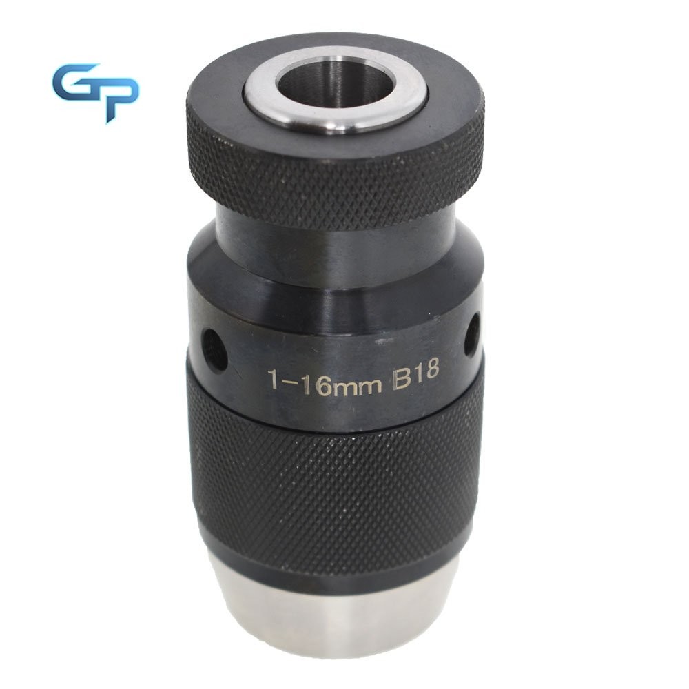 Lathe Drill Chuck 1-16MM 1/32"- 5/8" Self Tighten Keyless For Milling MT3-B18