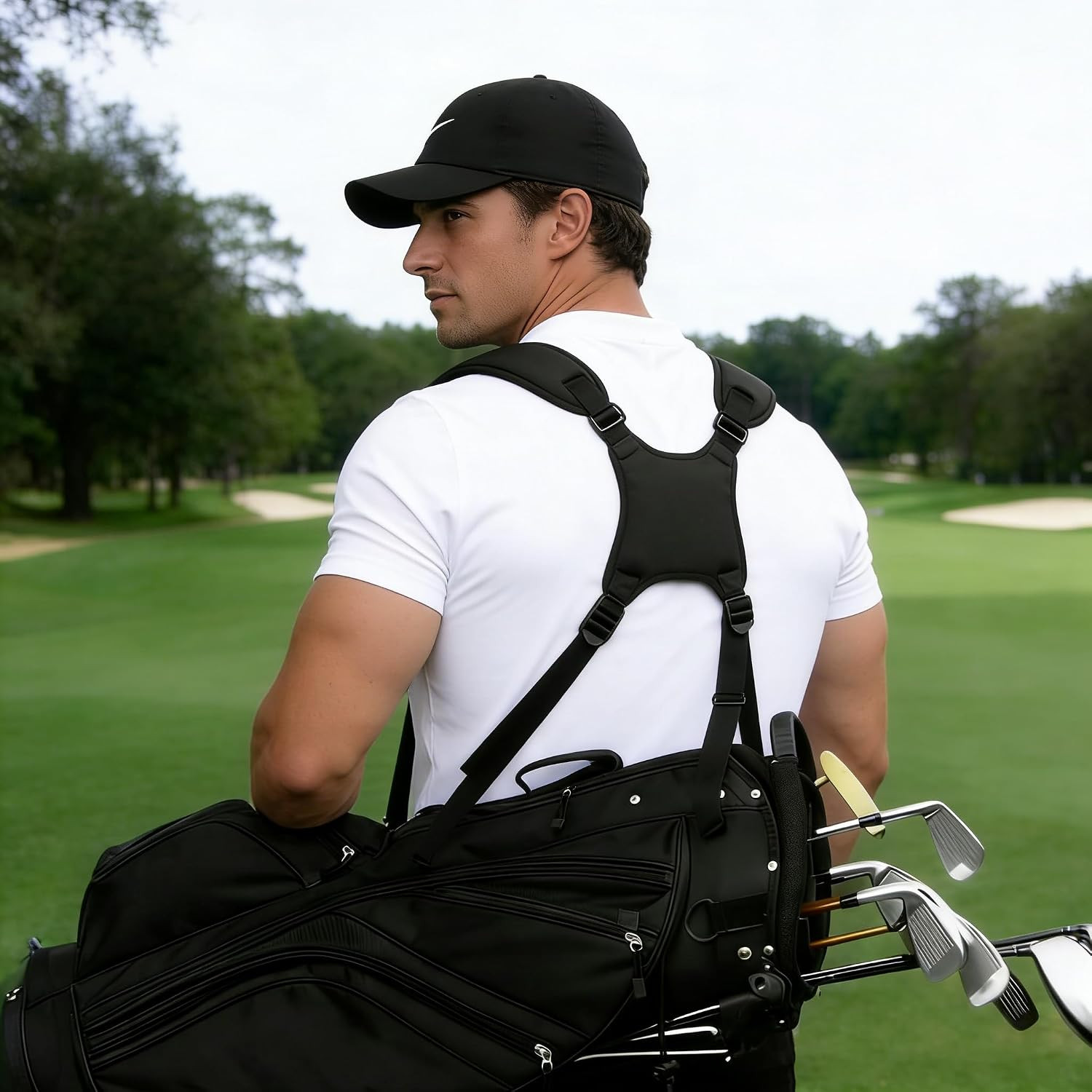 Universal Double Shoulder Strap Replacement with Padded Cushion | Adjustable ...