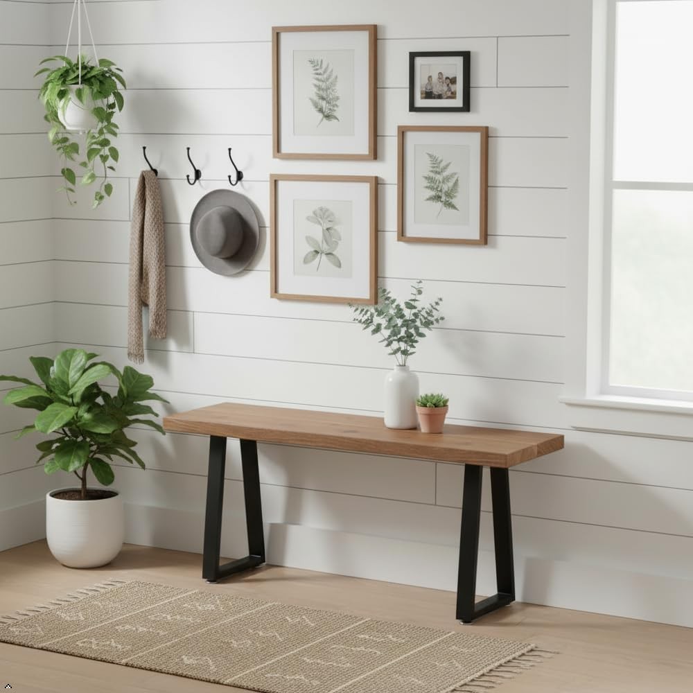 Yidi Furniture Legs 16 Inch Trapezoid Heavy Duty Sofa Legs Bench Legs Adjustable