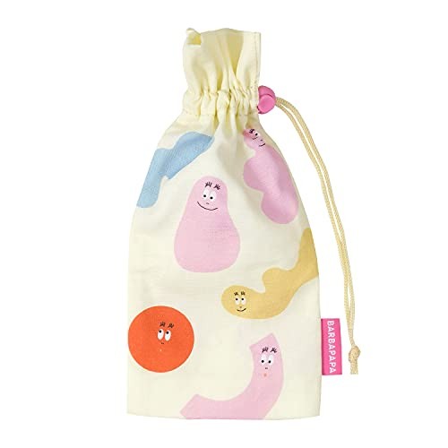 Barbapapa Greeting Life Drawstring Pencil Case White BBZ-253