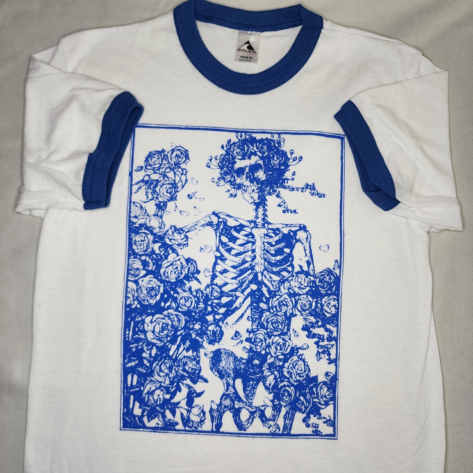 Grateful Dead Bertha Skeleton Short Sleeve Tshirt Multiple Size and Colors Avail