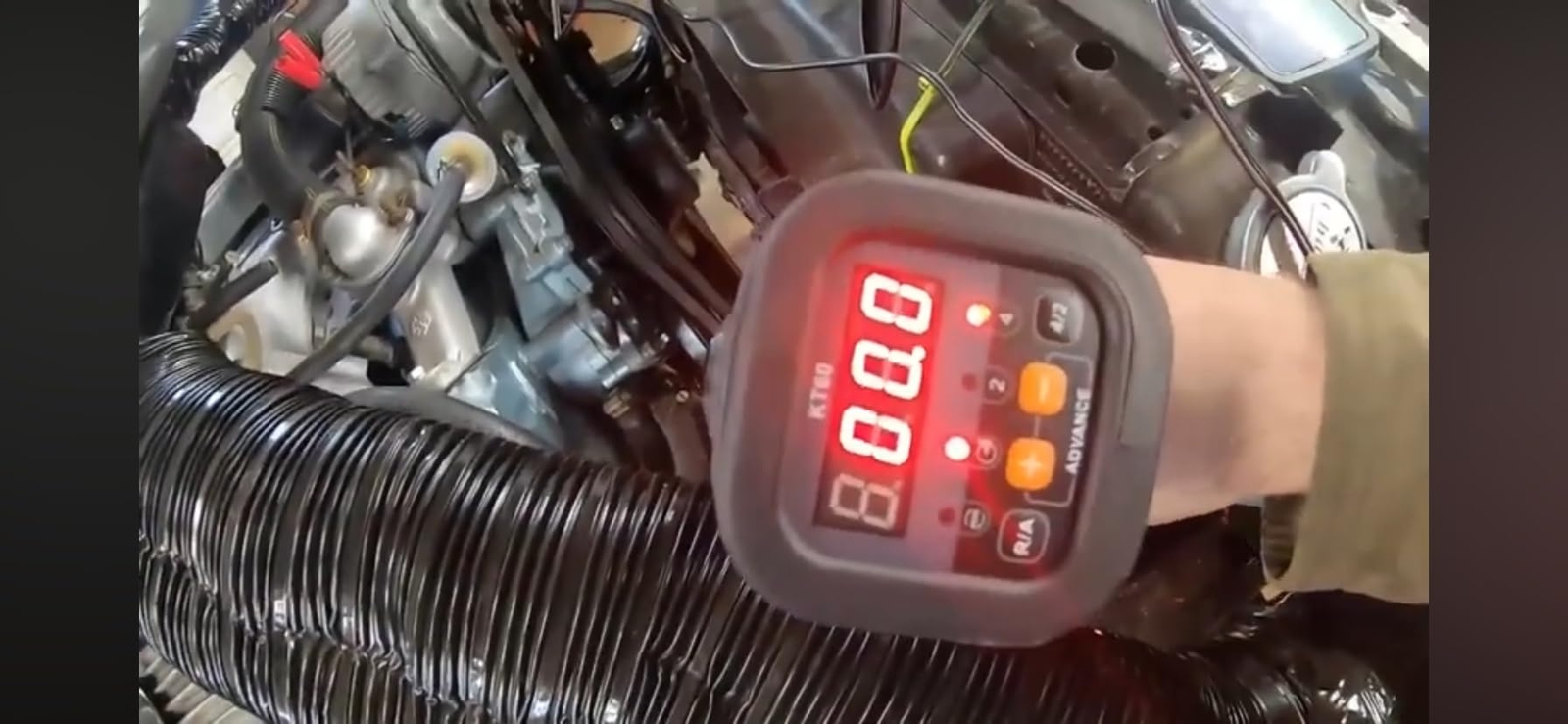 12V Digital Inductive Timing Light Car Motorcycle Petrol Engine Ignition Timings