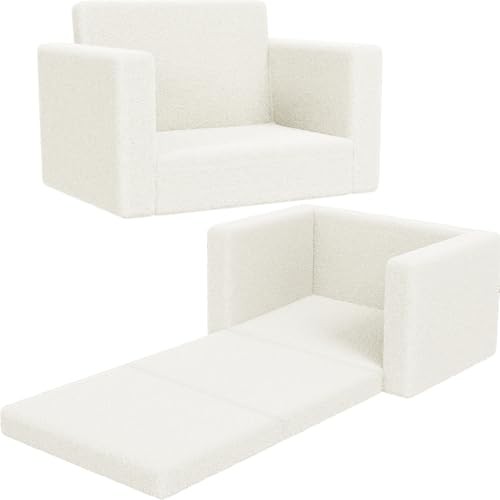 Washable Toddler Couches That Fold Out Kids Couch Bed with Removable Cover
