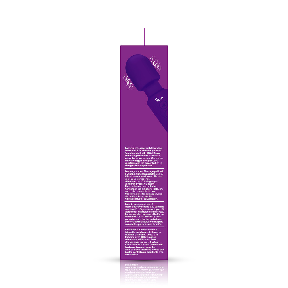 Tempest - Intense Wand Massager - Violet