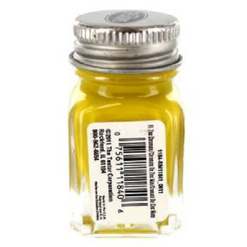 Testors 1/4 oz Zinc Chromate Enamel Paint 1184T