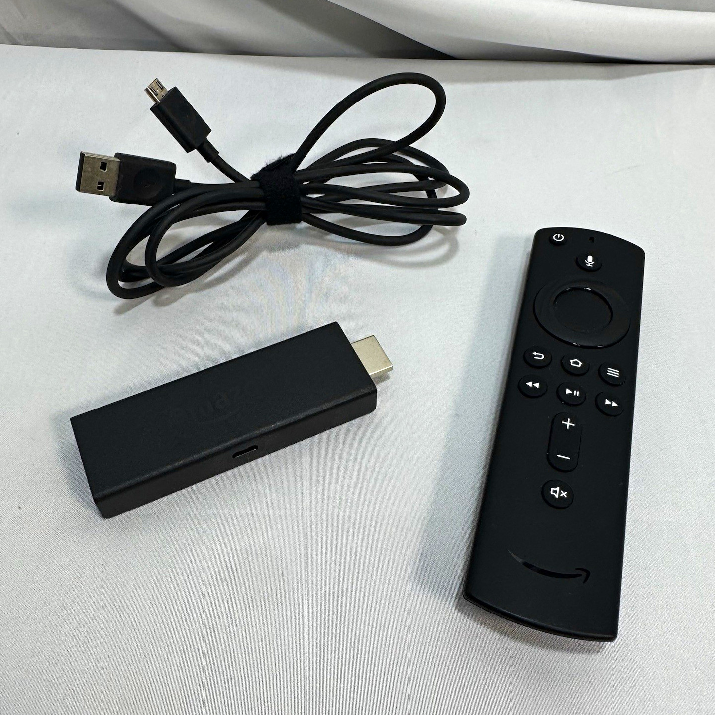 Amazon Fire TV Stick 1080p 8GB HDMI/USB Fire OS w/ Voice Remote, USB Cable