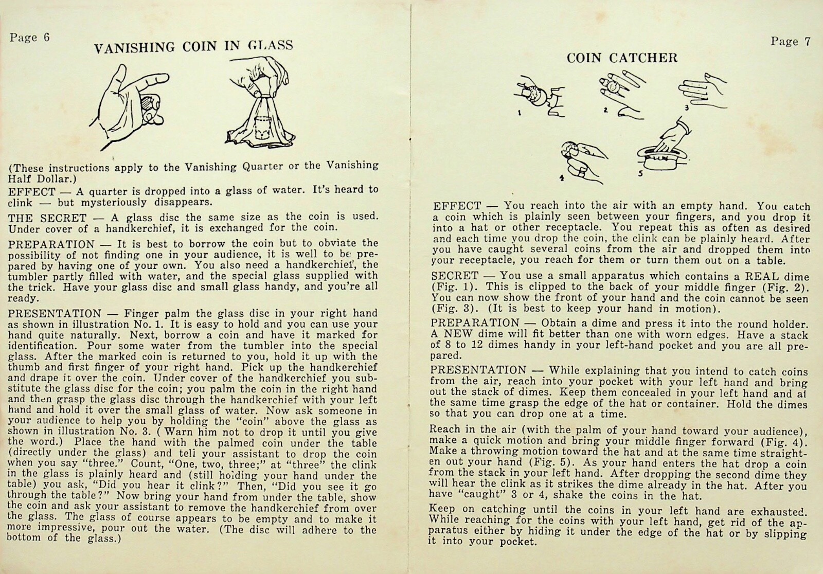 1962 ADAMS' MAGIC SET INSTRUCTIONS ONLY - Z-62