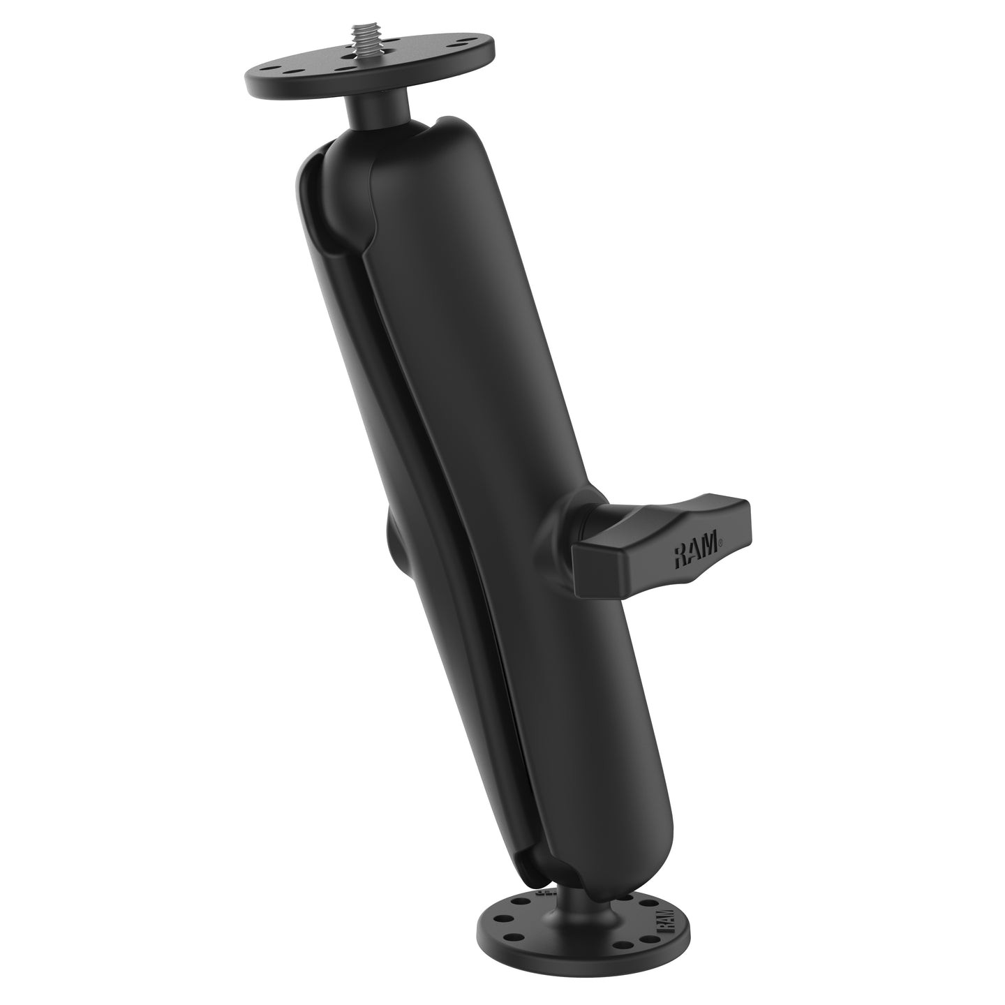 RAM-101AU-D  RAM Double Ball Mount with 1/4"-20 Male Threa...