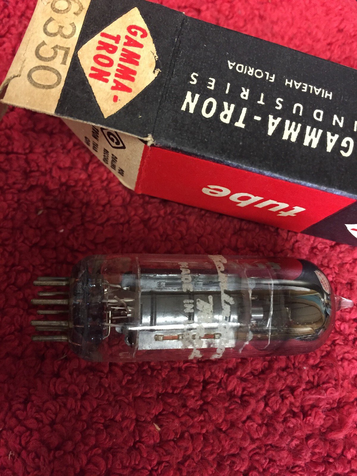 6350 REMINGTON RAND VINTAGE TUBE NOS