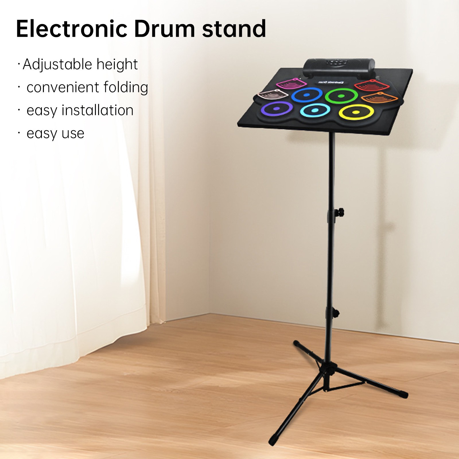 Hand-Rolled Electronic Drum Set Dramatic DrumInstrument Accessories Drum Stand