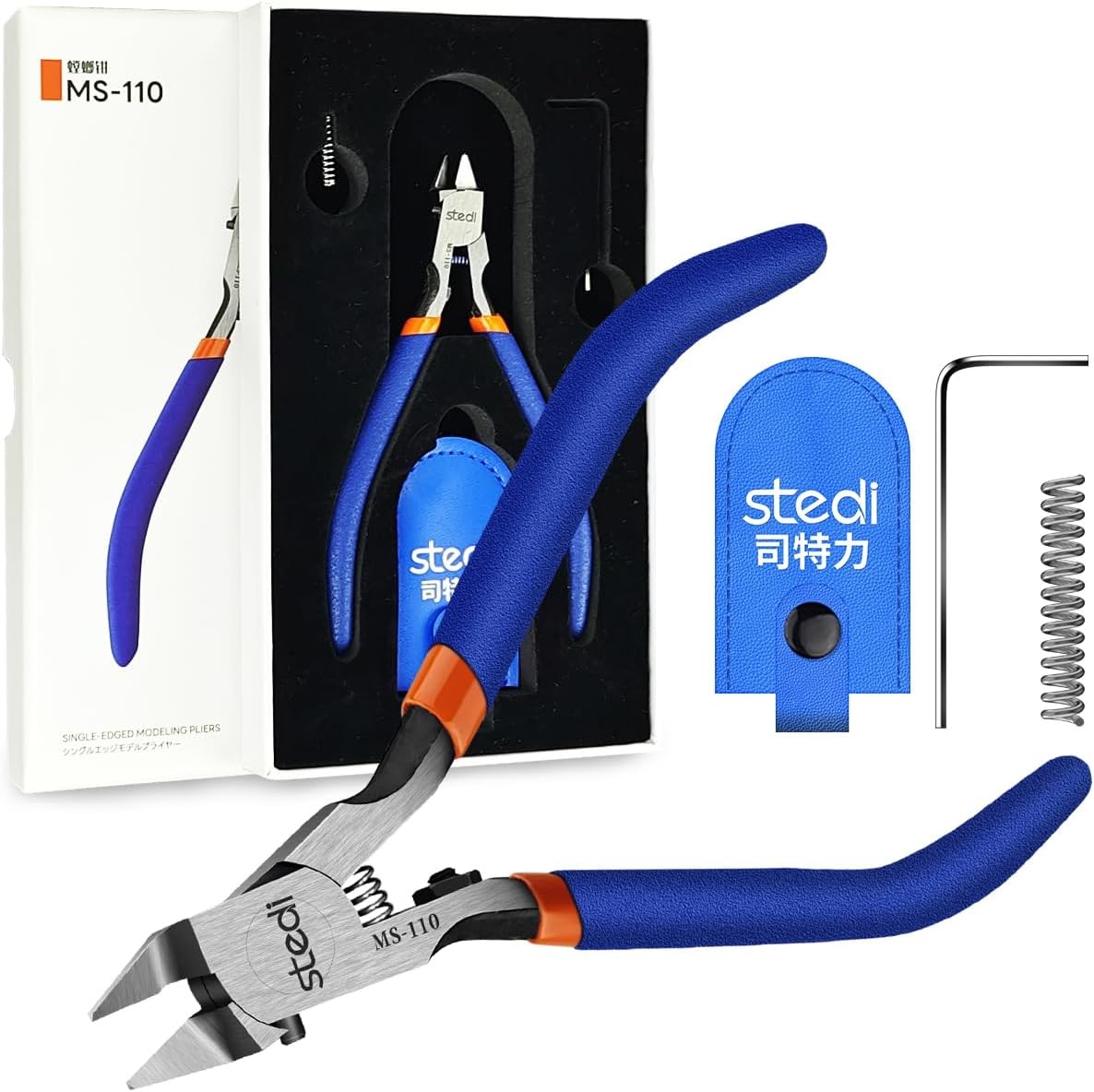 Model Nipper, Sprue Cutter with Ultra-thin Single-Blade and Stiff Spring Hobby