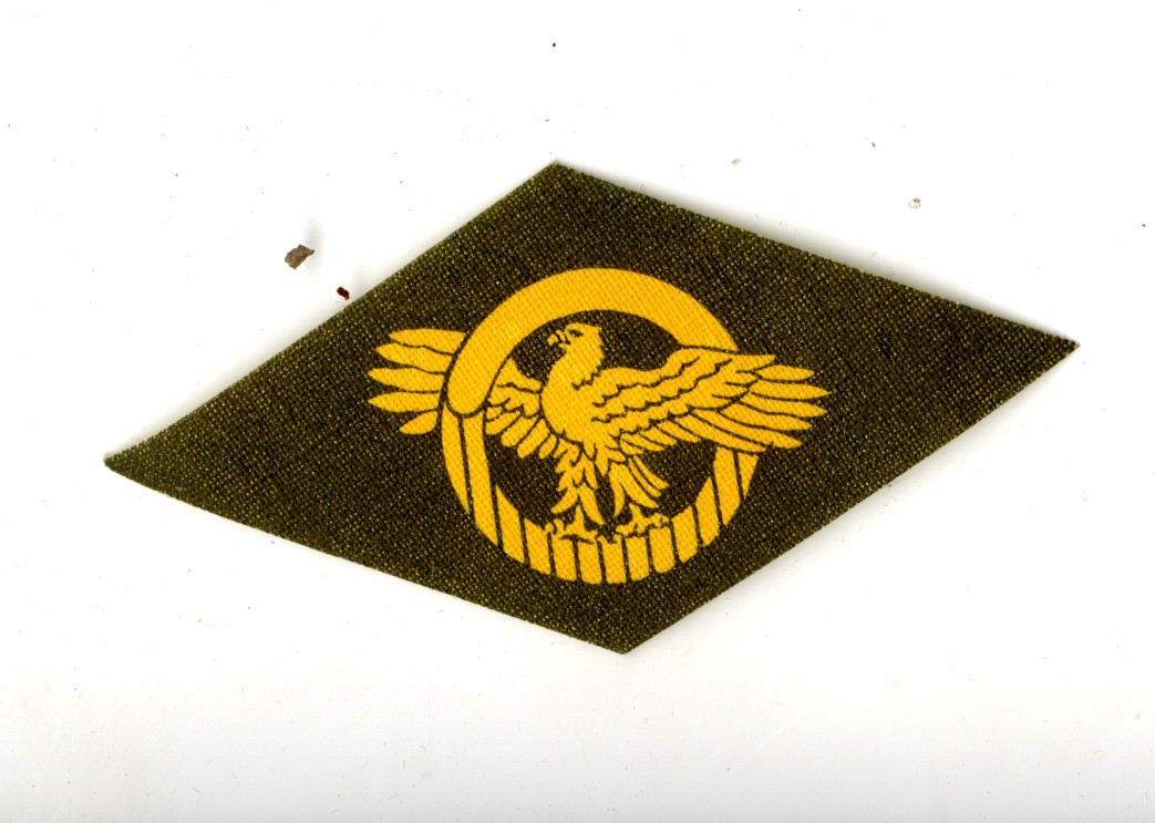 Honorable Discharge Eagle Patch Printed on OD Canvas Material