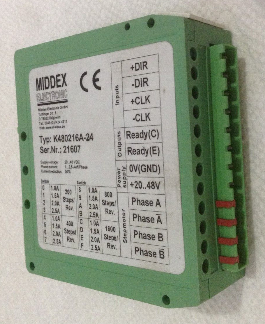 Middex K480216A-24 Step Motor Driver
