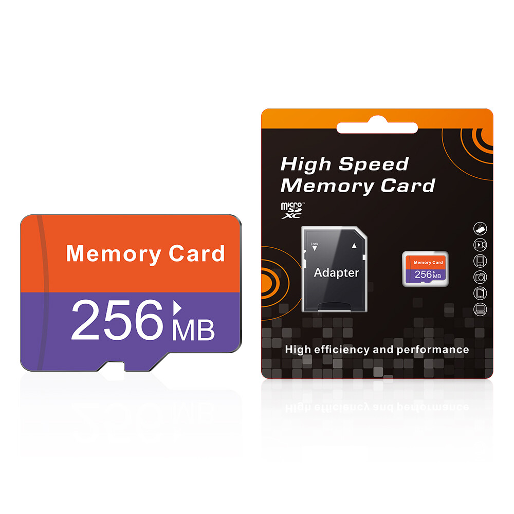 256MB Micro SD Card Flash TF Card SD Card SDHC Class 4 Memory Cards LOT