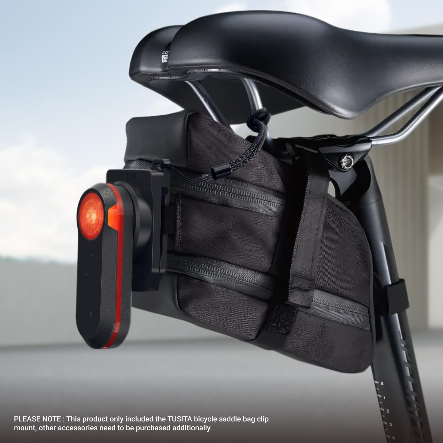 Lightweight & Durable Saddle Bag Clip Mount for Garmin Varia - Maximum Security