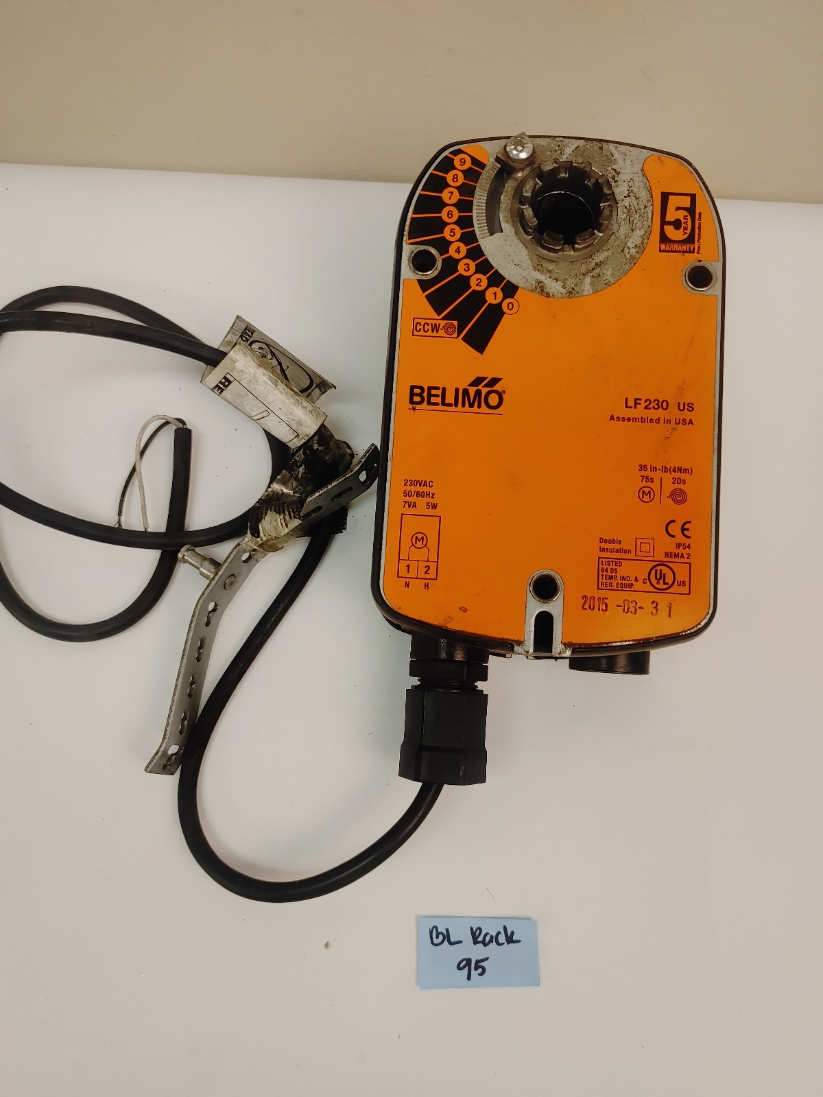 Belimo Rotary Actuator LF230 Fail-safe 230V,