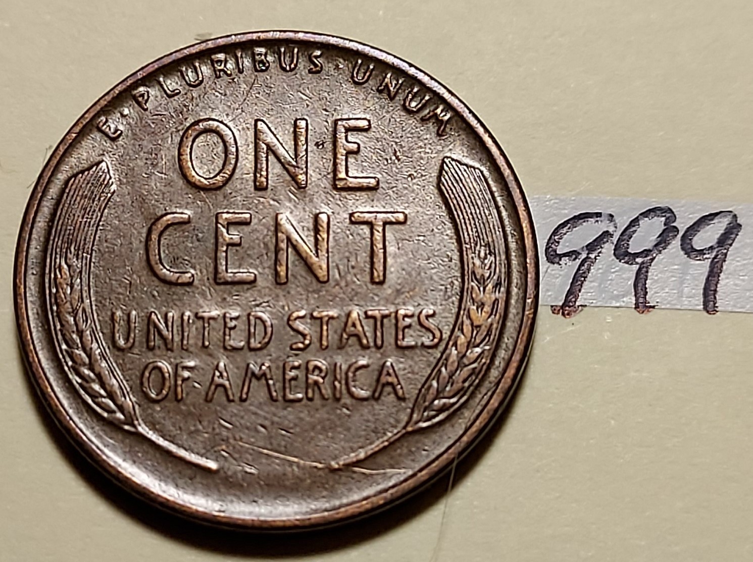 1932-D Lincoln Wheat Cent EXTREMELY FINE #999