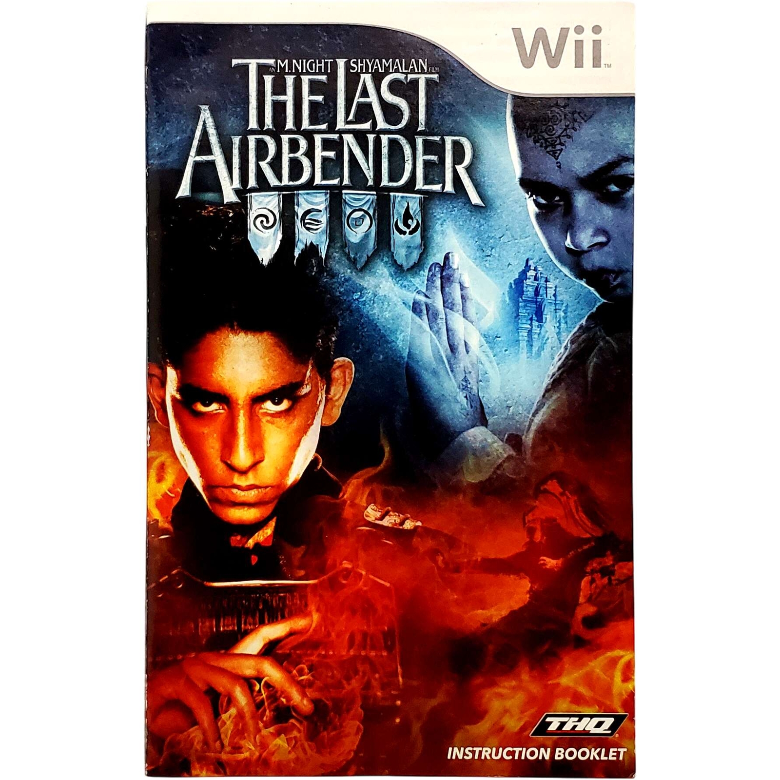 (Manual Only) The Last Airbender - Nintendo Wii Excellent Tested Original