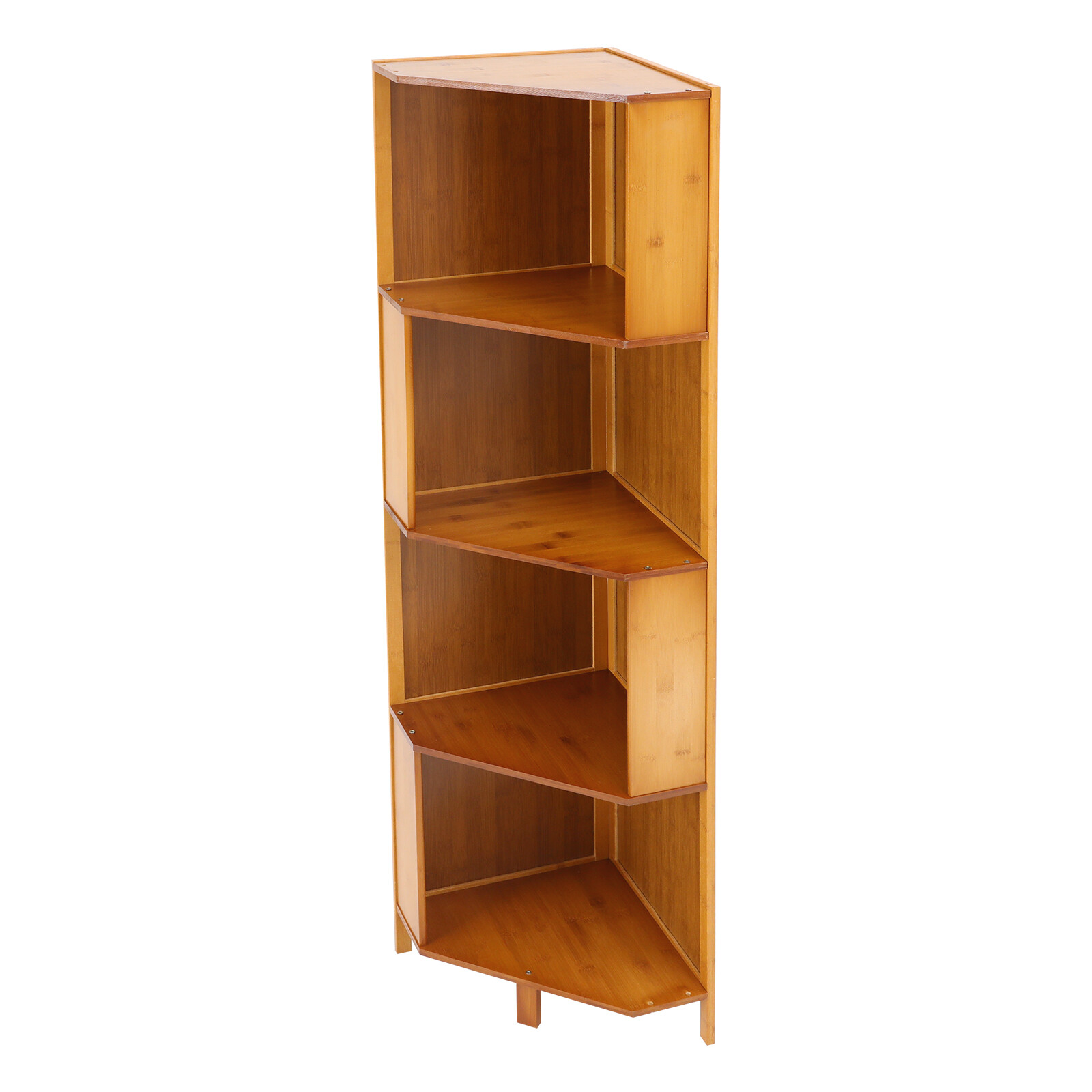 Corner Bookcase A-Shaped Display Bookshelf Multifunctional Storage Display Stand