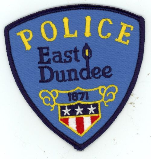 ILLINOIS IL EAST DUNDEE POLICE NICE SHOULDER PATCH SHERIFF