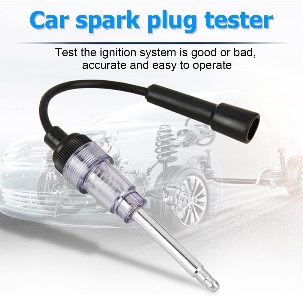 Osilly Car Inline Spark Plug Tester, Automotive Engine Ignition 2 PCS