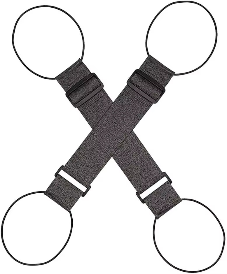 1 Pack Black Elastic Add-a-Bag Luggage Strap for Suitcase Handle