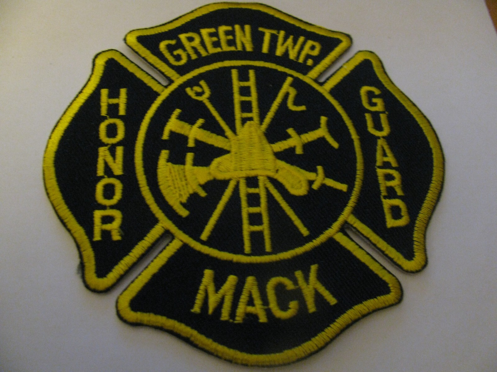 OHIO  OH   -   Green TWP Township   MACK  Fire Rescue  Dept  Patch Iron  On  4"