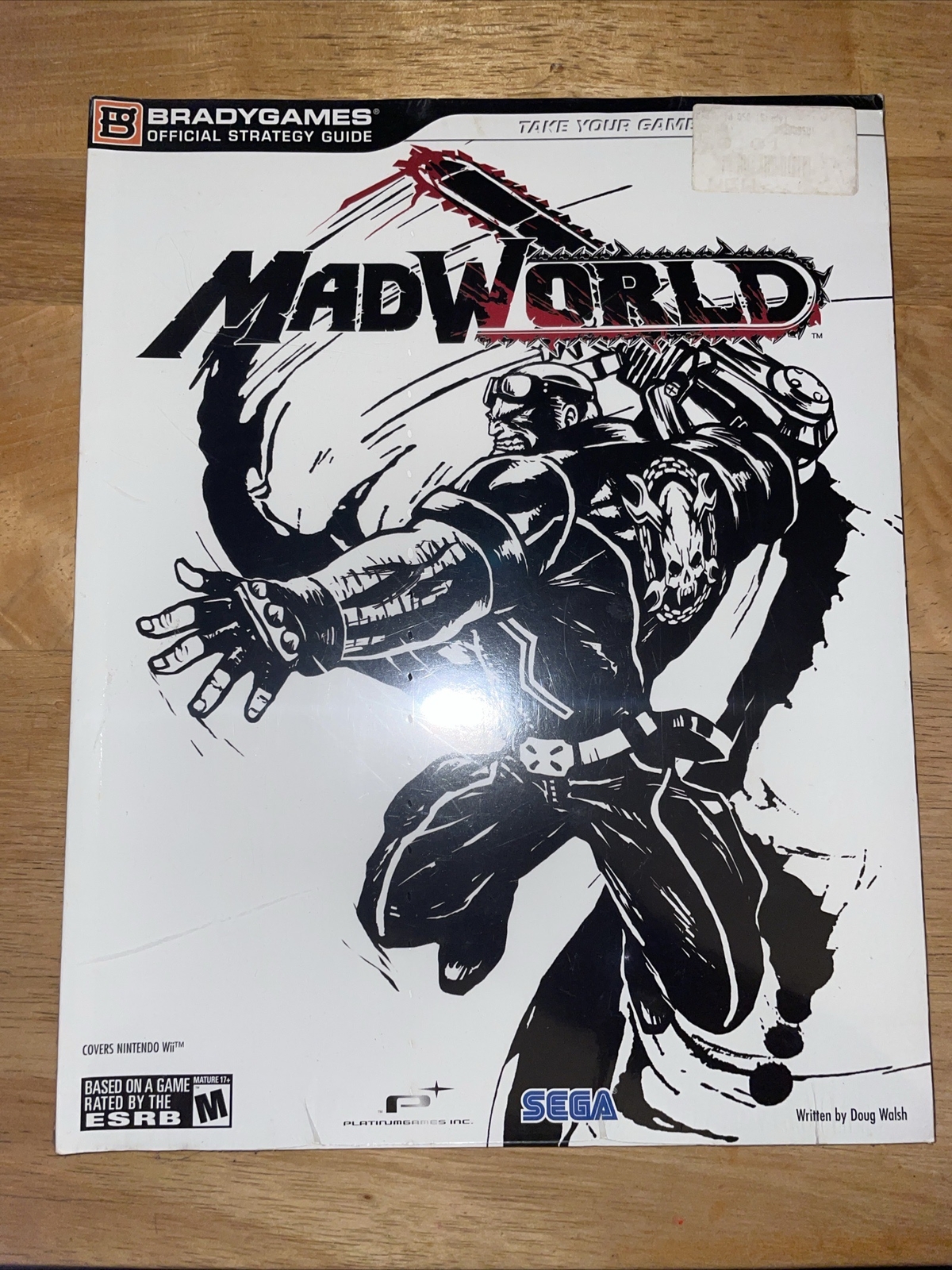 Mad World Saga Nintendo Wii Official Strategy Guide Book Bradygames New Sealed