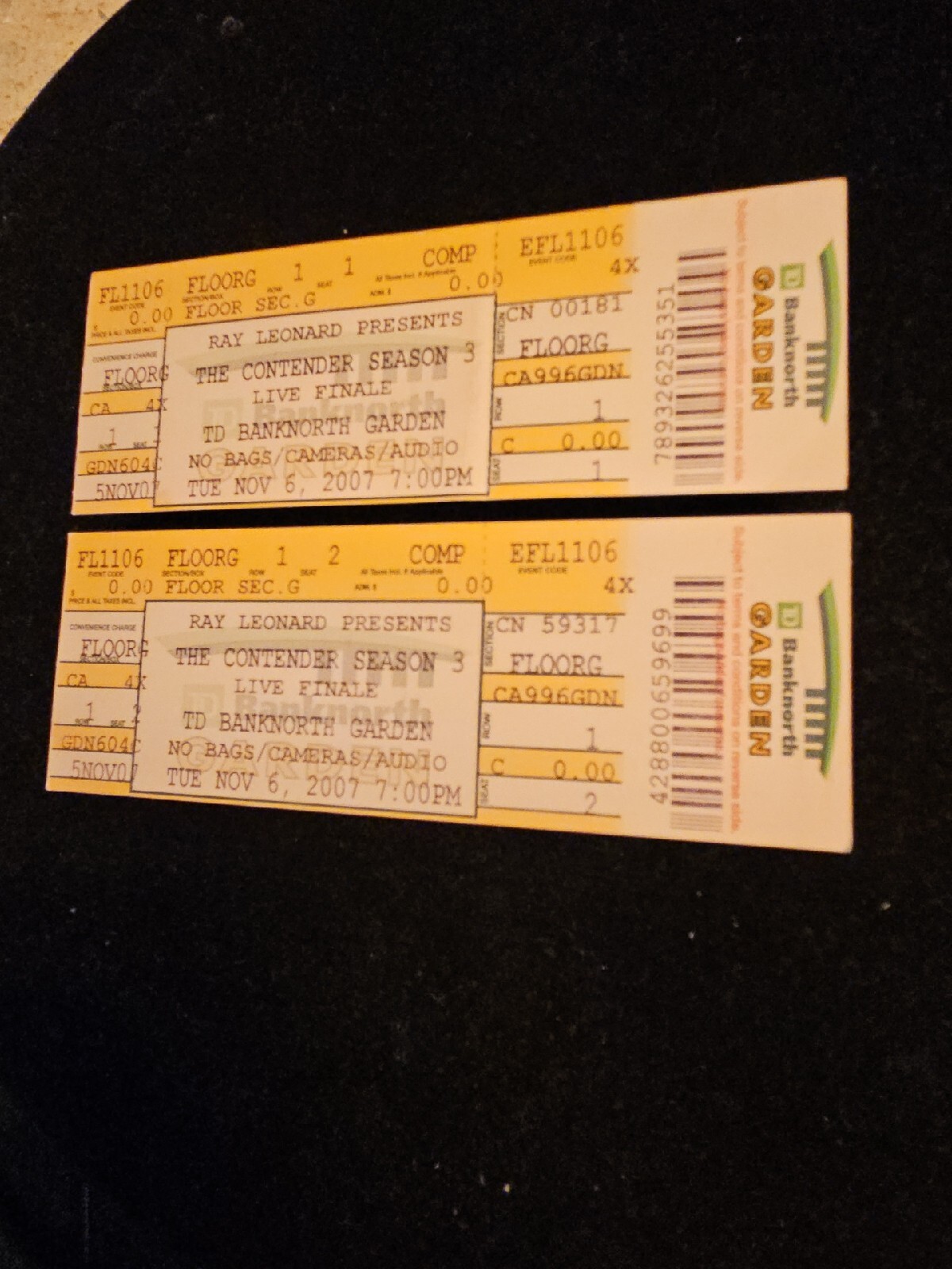 CONTENDER SEASON 3 TD BANKNORTH GARDEN BOSTON JAIDON CODRINGTON vs SAKIO BIKA.