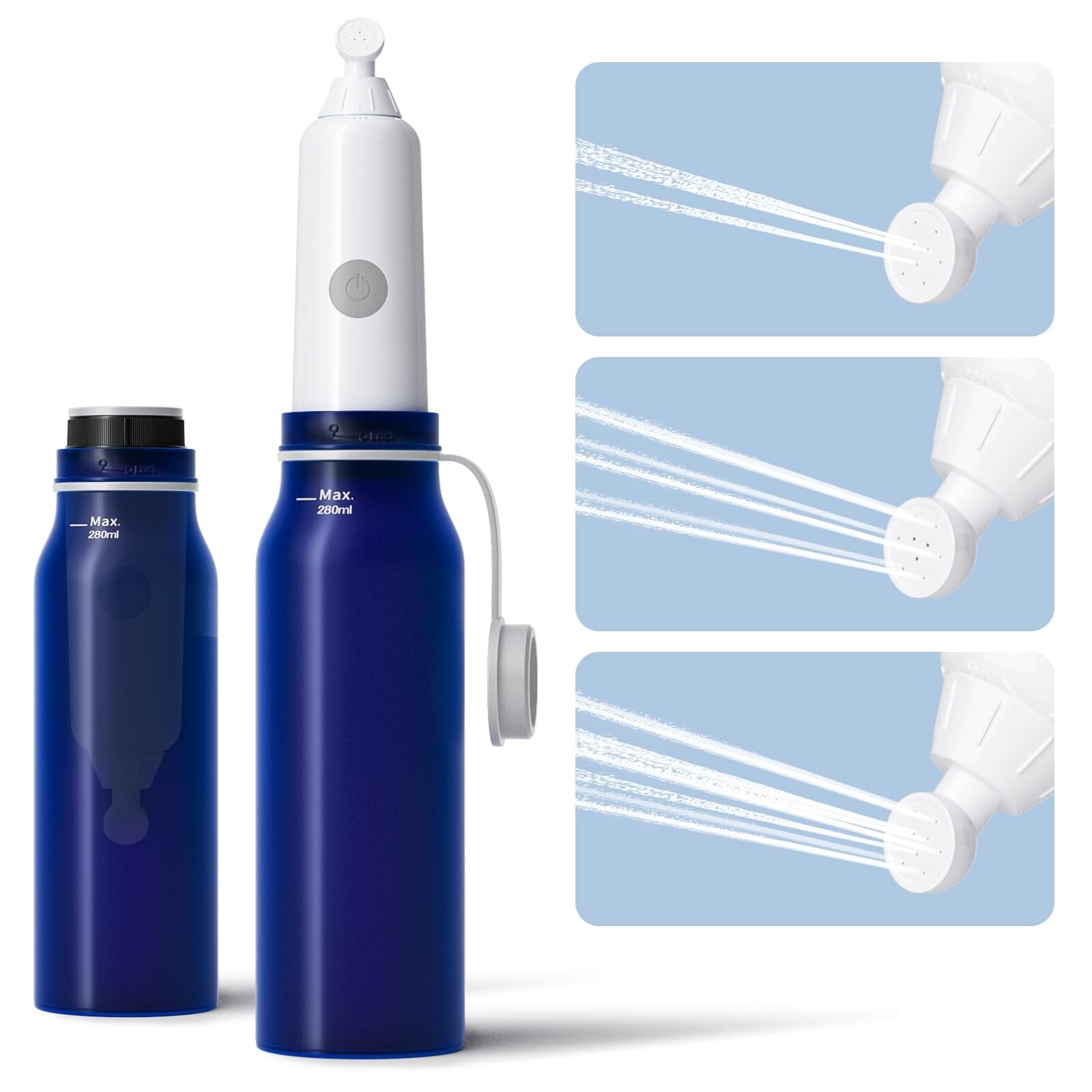 BIGCOW Portable Travel Bidet, Electric Bidet with 3 Spray Modes, IPX7 Waterpr...