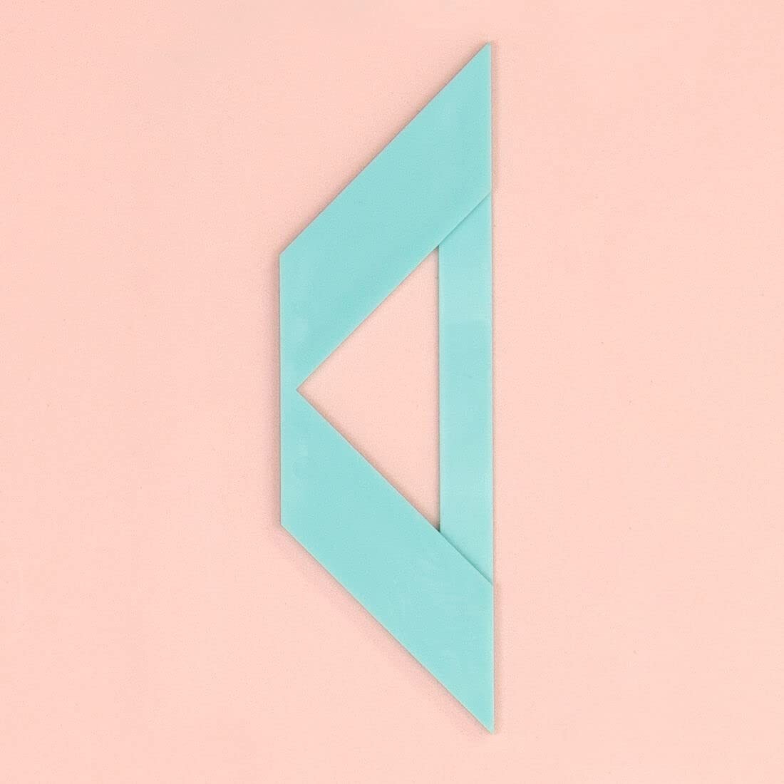 Bookbinding Ruler Set: L Ruler, T Ruler & Corner Cutting Square in Turquoise