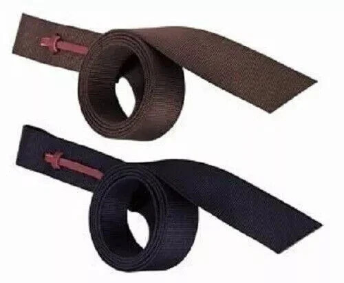 Western Nylon Set of Off Billets and Tie Strap For A Western Saddle.