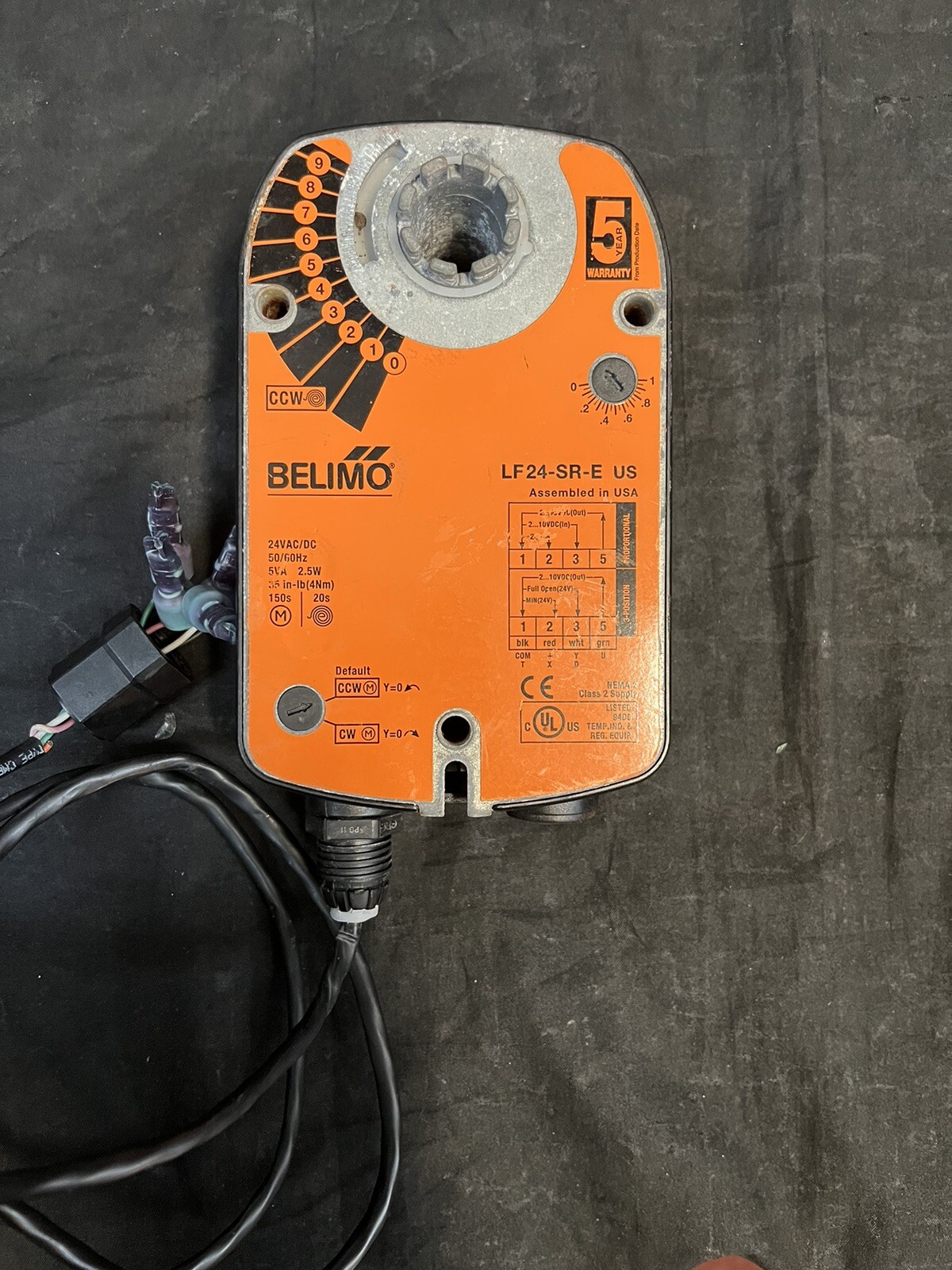 BELIMO LF24-SR US Spring Return Damper Actuator
