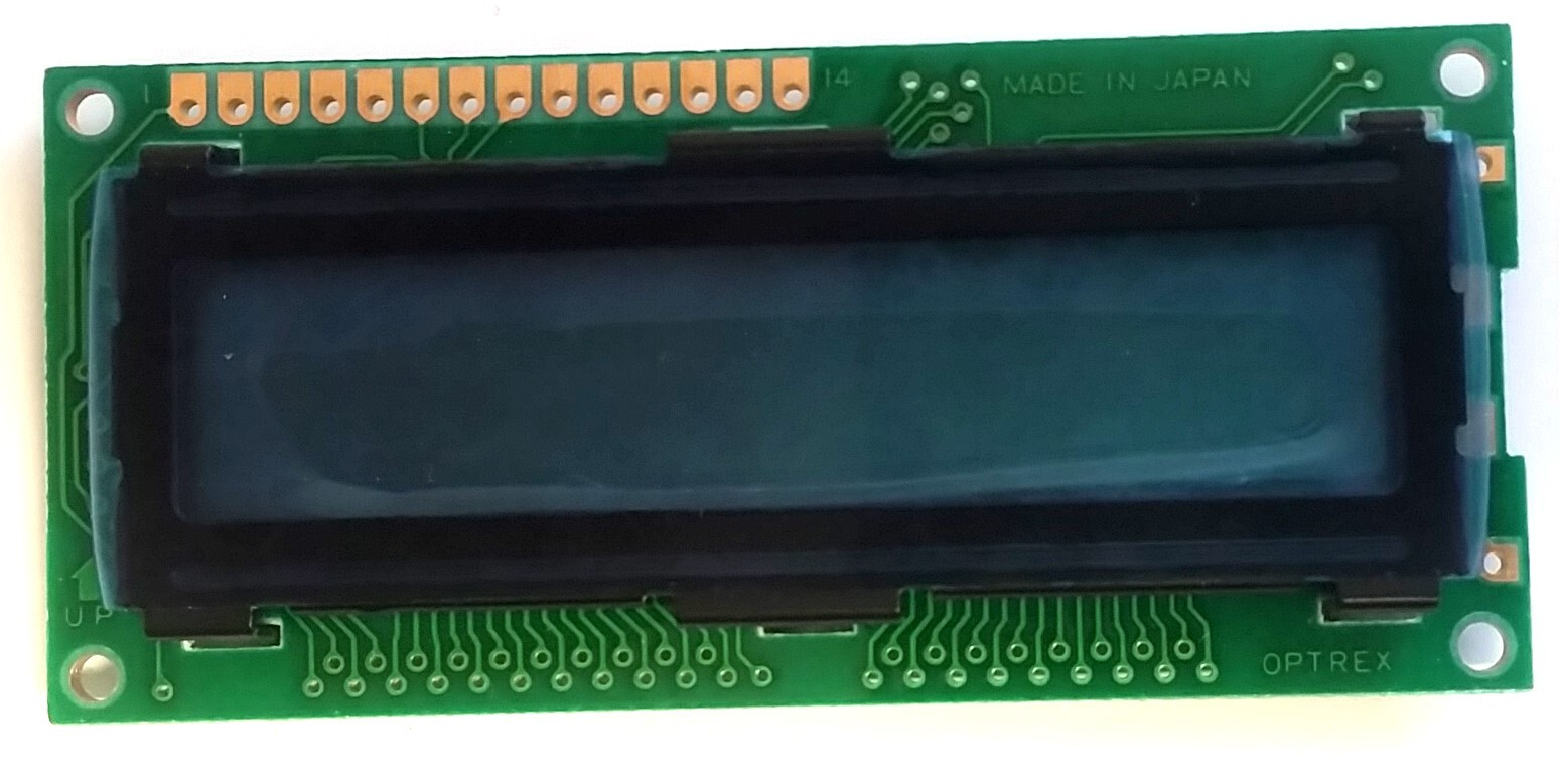 NEW Optrex DMC16249 LCD Display Module (16 Characters x 2 Lines)  N.O.S.