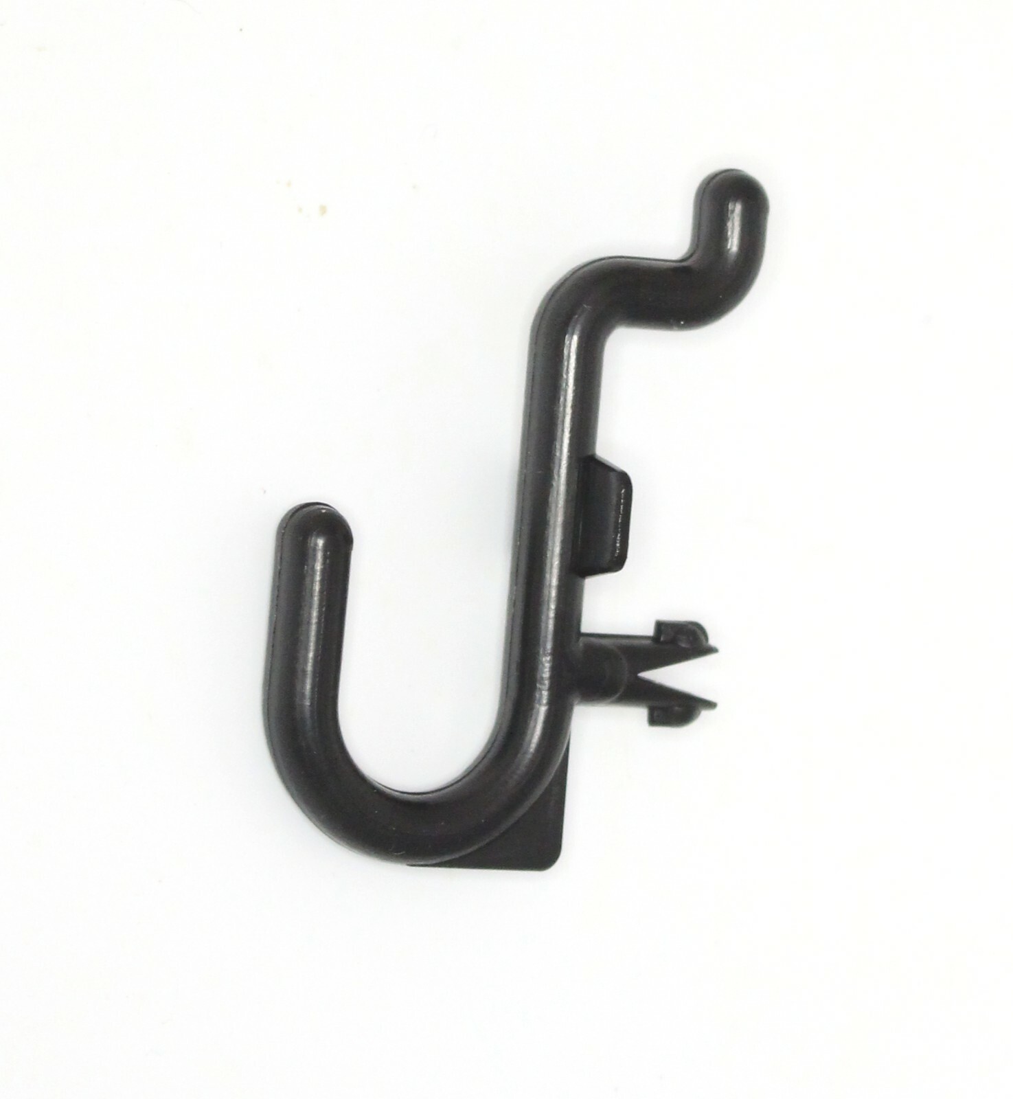 Plastic Black J & L Style Pegboard Hooks Kit - 150 Pack PEGBOARD NOT INCLUDED