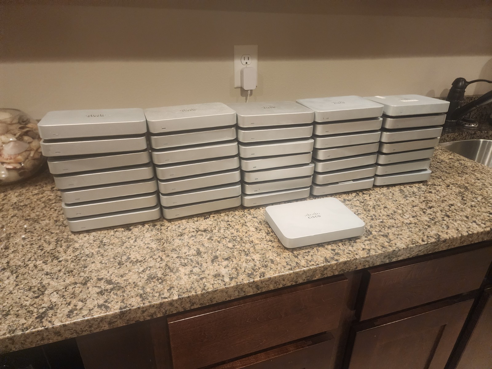 Lot Of 36 Cisco Meraki Z1 Cloud Managed Teleworker Gateways Unclaimed