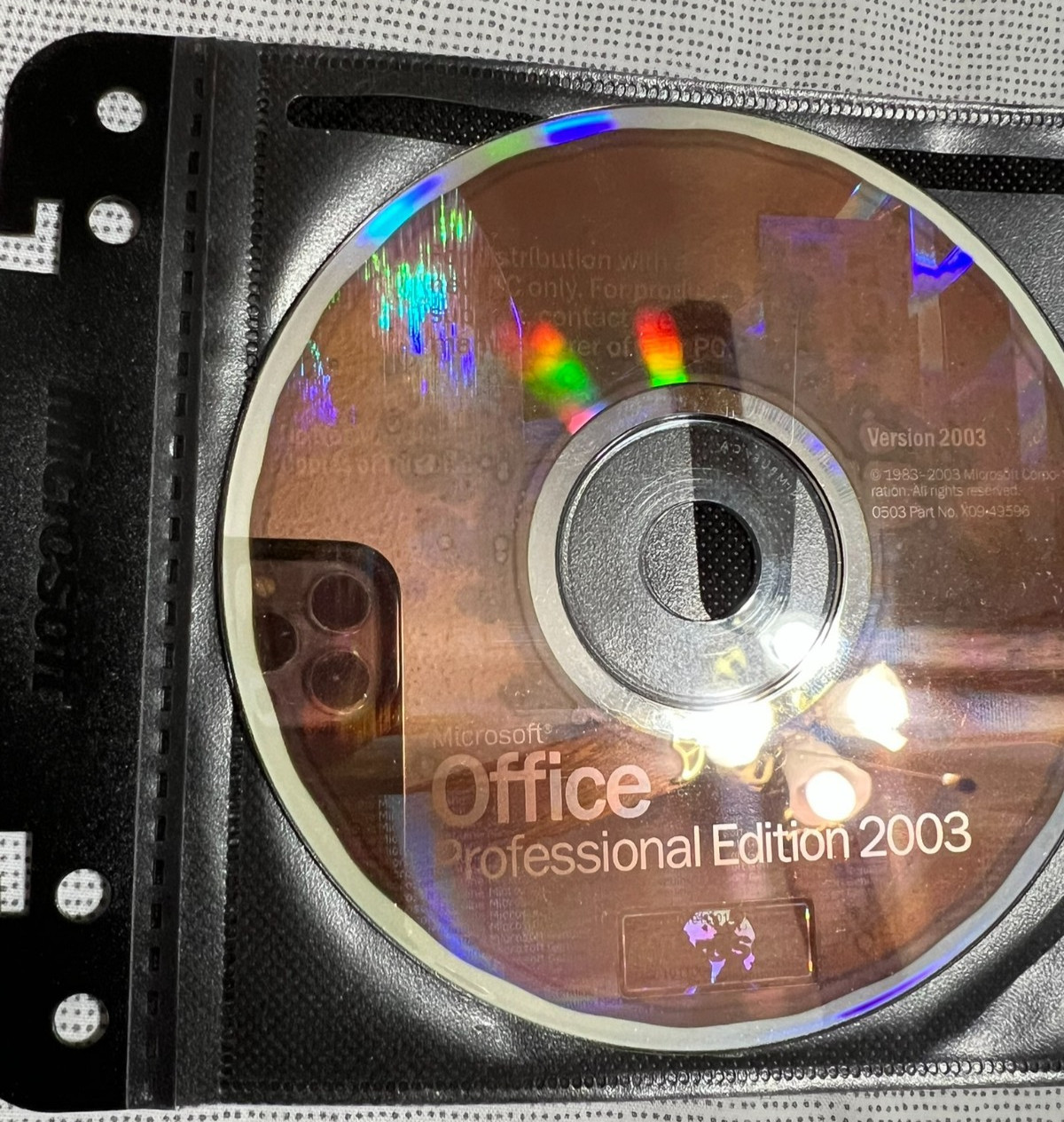 Microsoft Office 2003 Professional With Business Contact Manager OEM Product Key
