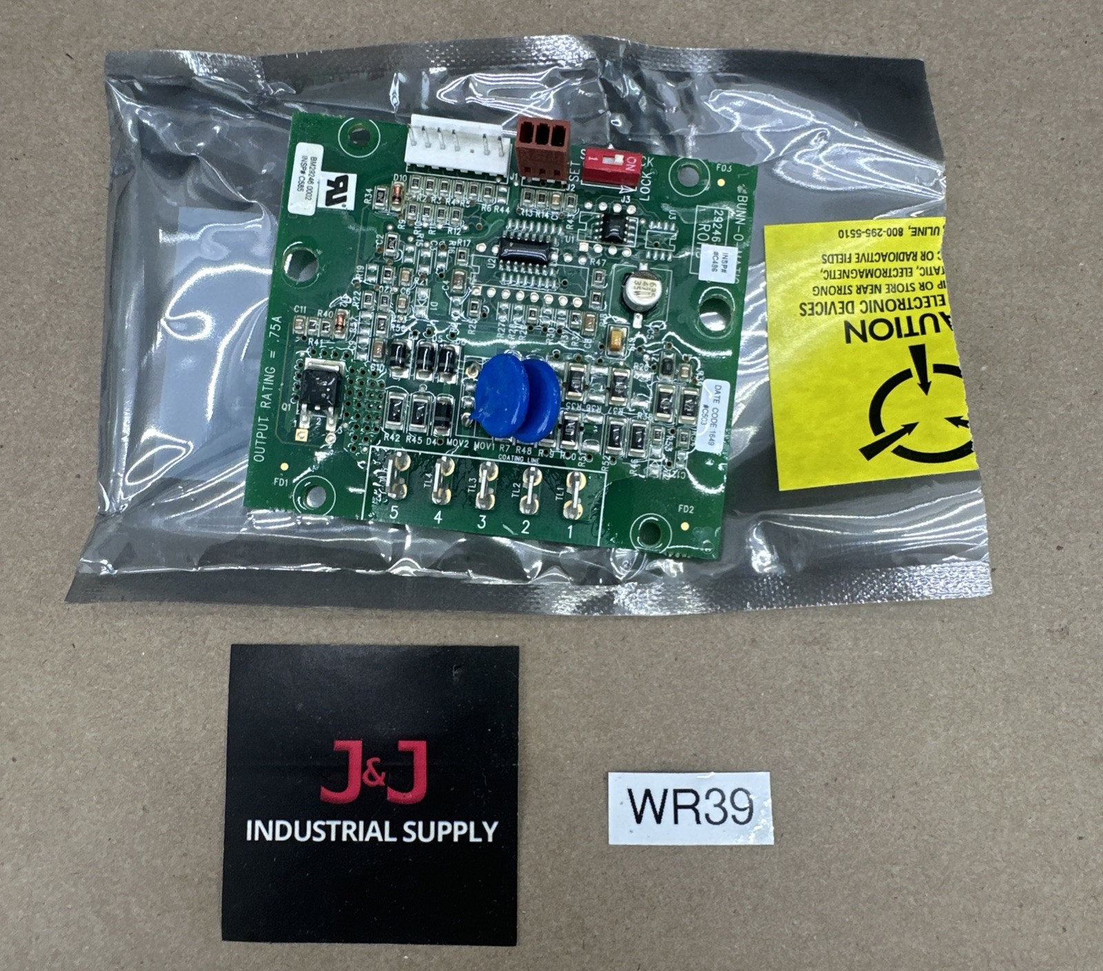 Bunn 29246.0002 Timer Kit Control Board, Digital, 120V - NEW NO BOX SURPLUS 🇺🇸