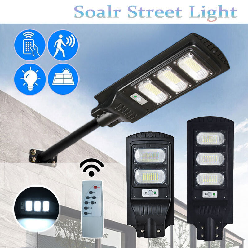 Solar Street Light Waterproof Cool White LED 300W/450W for Highway Garden Lamp