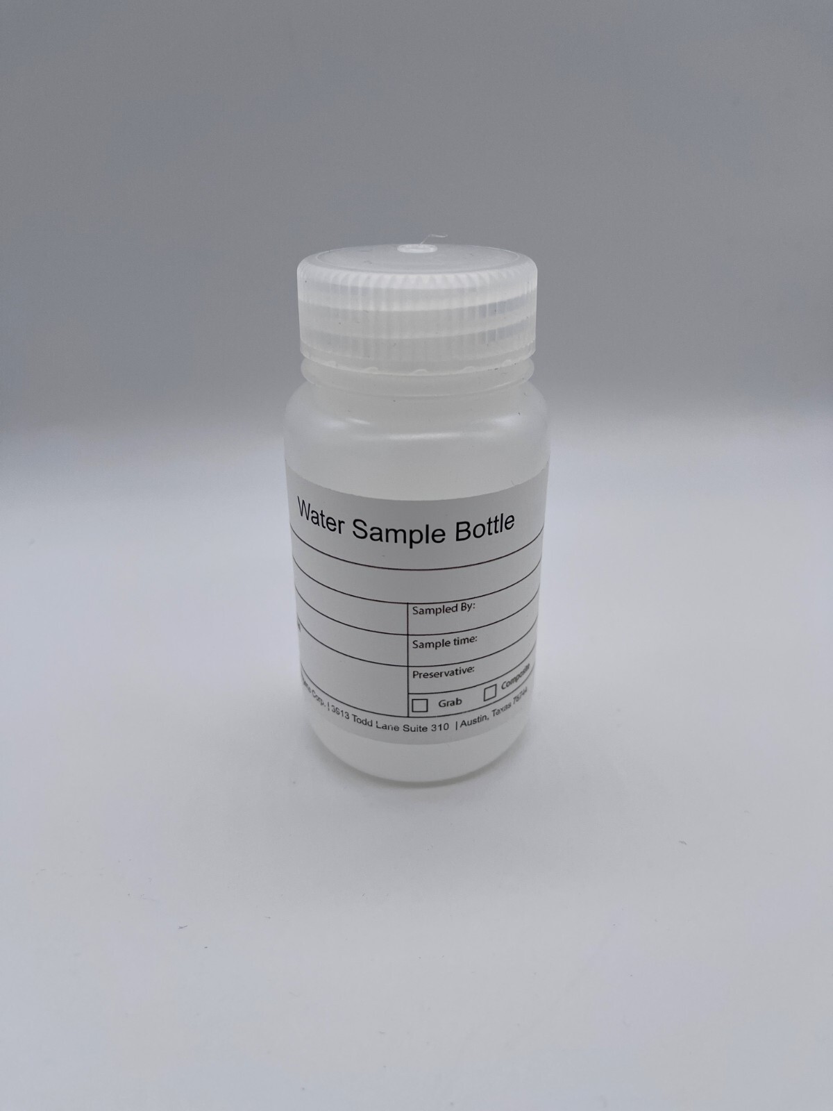 125 mL Water Sample Collection Bottle (Pack of 25)