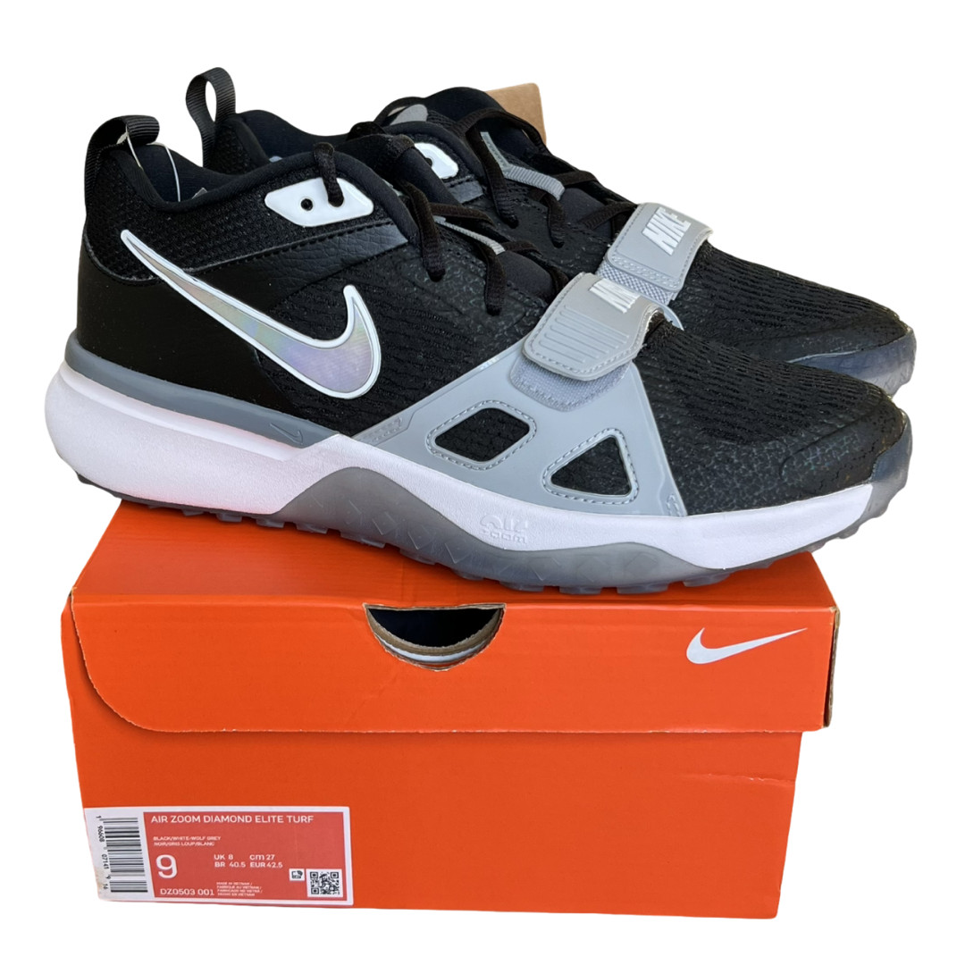 Nike Air Zoom Diamond Elite Turf Sizes 7-13 Men's Baseball Shoes DZ0503-001 NBY