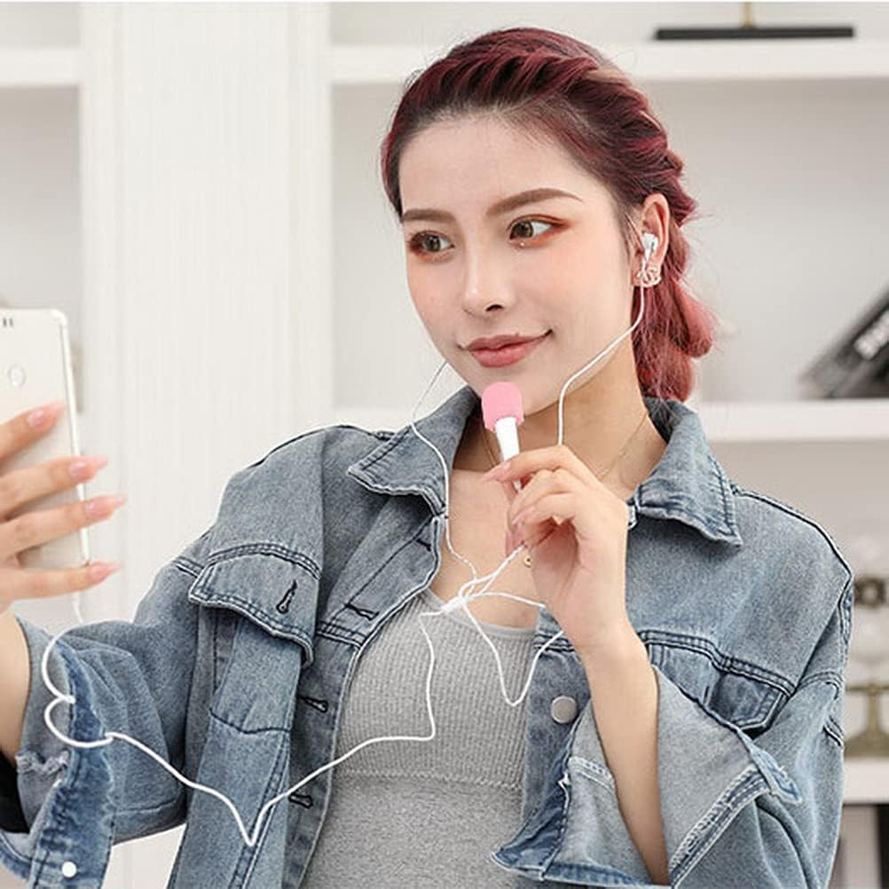 10 Pack Lapel Headset Microphone Windscreen,Christmas Stocking Stuffers Micropho